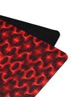 Blaze Ignite Yoga Mat | Red & Black Print | Premium Non-Slip