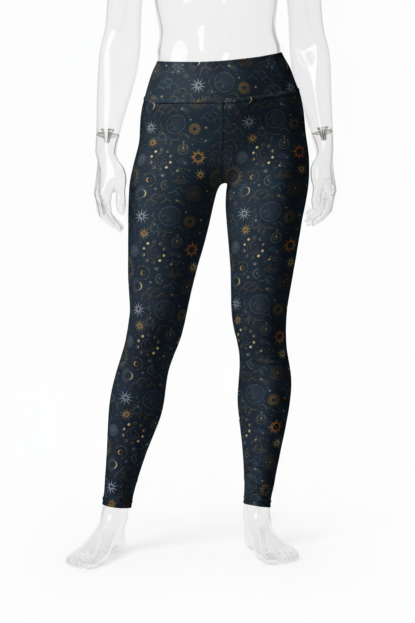 Celestial Luxe Yoga Leggings