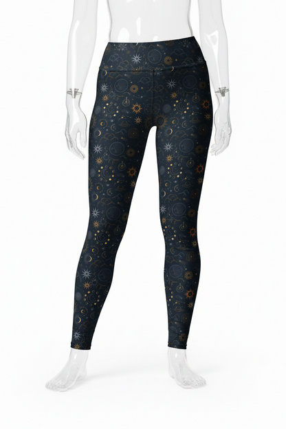 Celestial Luxe Yoga Leggings