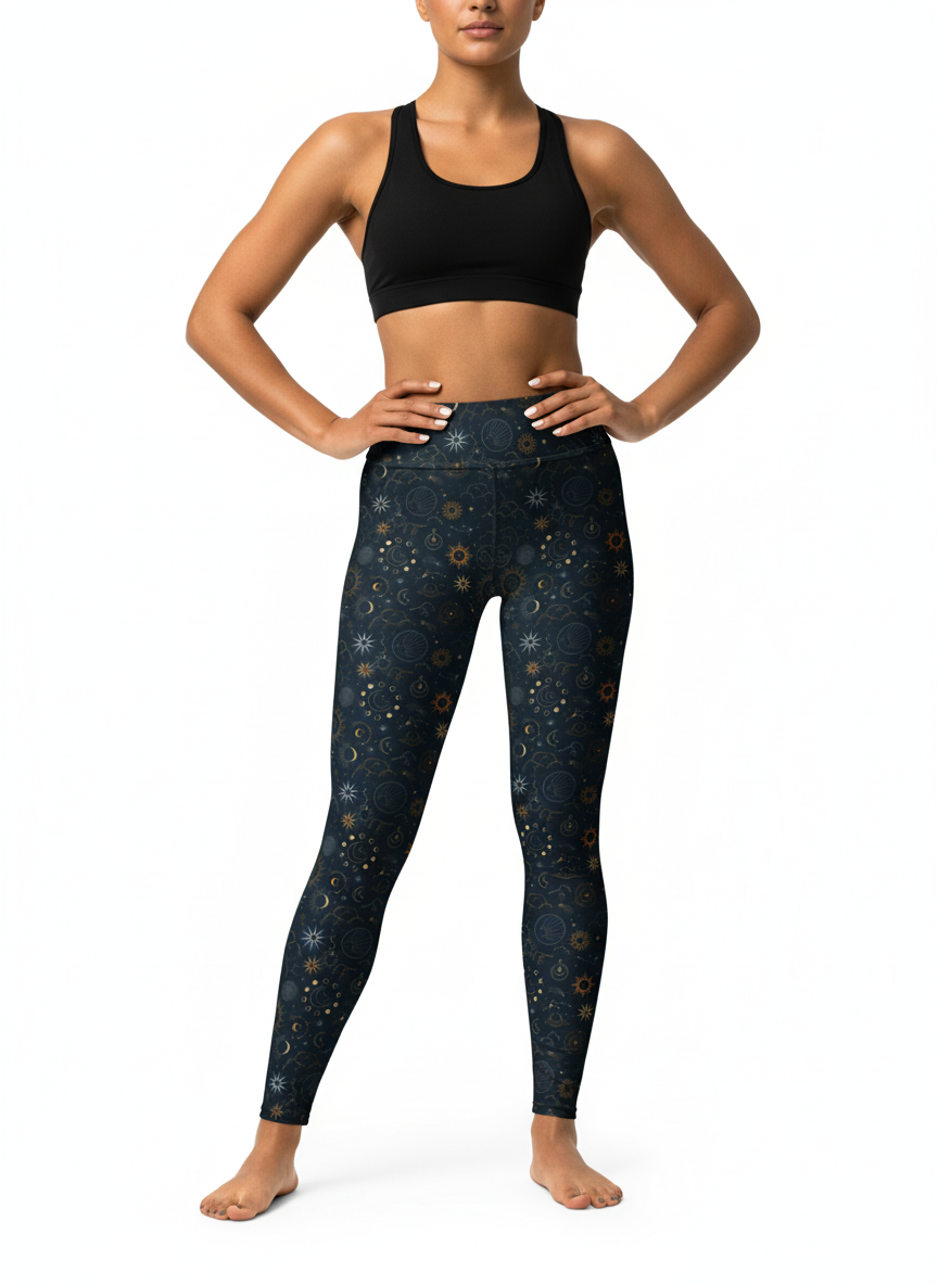 Celestial Luxe Yoga Leggings