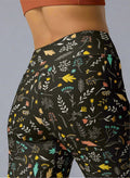 Floral-patterned pants on a plain background