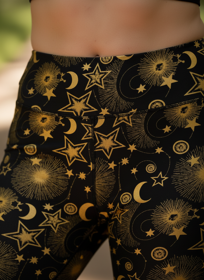 Midnight Halo Yoga Leggings