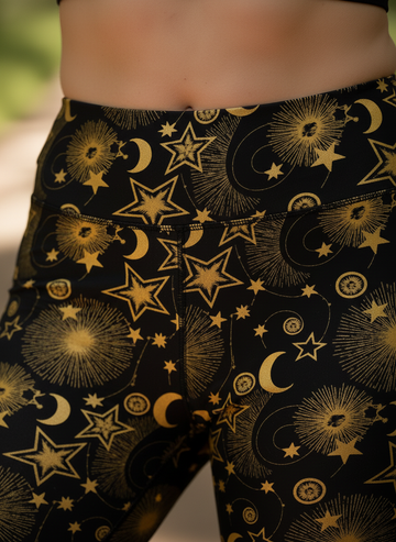 Midnight Halo Yoga Leggings