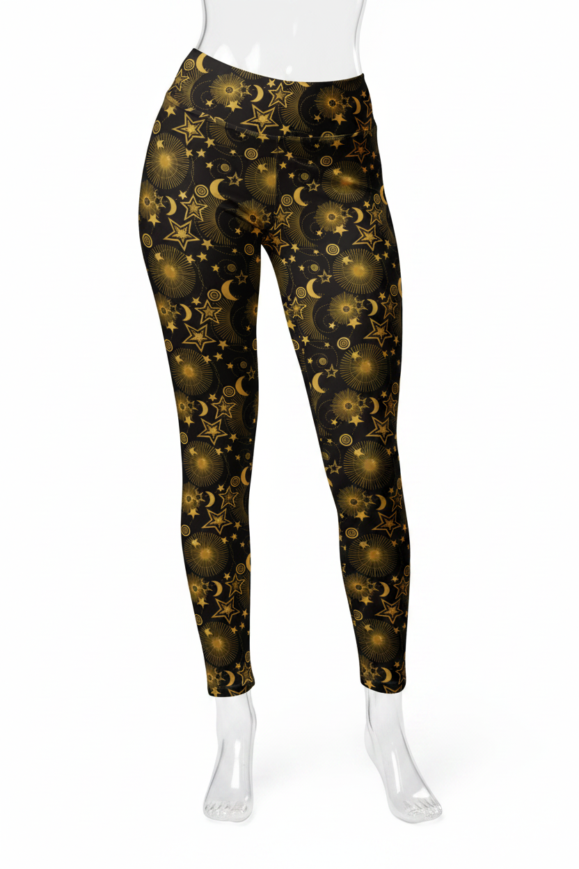 Midnight Halo Yoga Leggings
