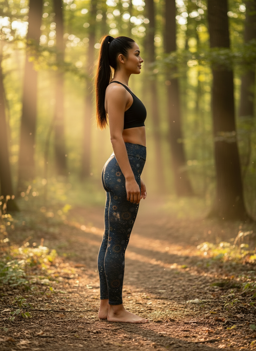 Celestial Luxe Yoga Leggings