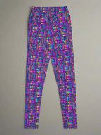 Pixel Pulse Yoga Leggings