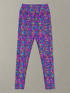 Pixel Pulse Yoga Leggings