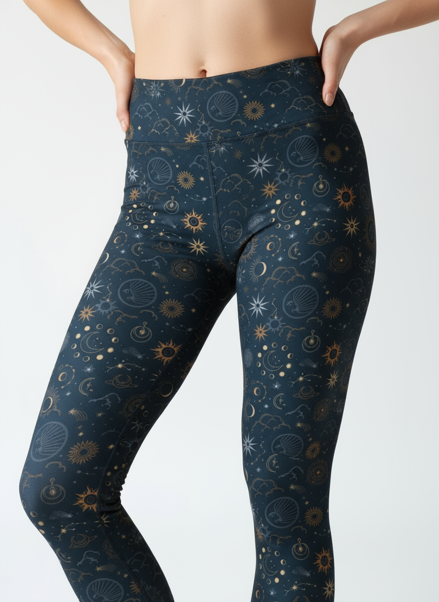 Celestial Luxe Yoga Leggings