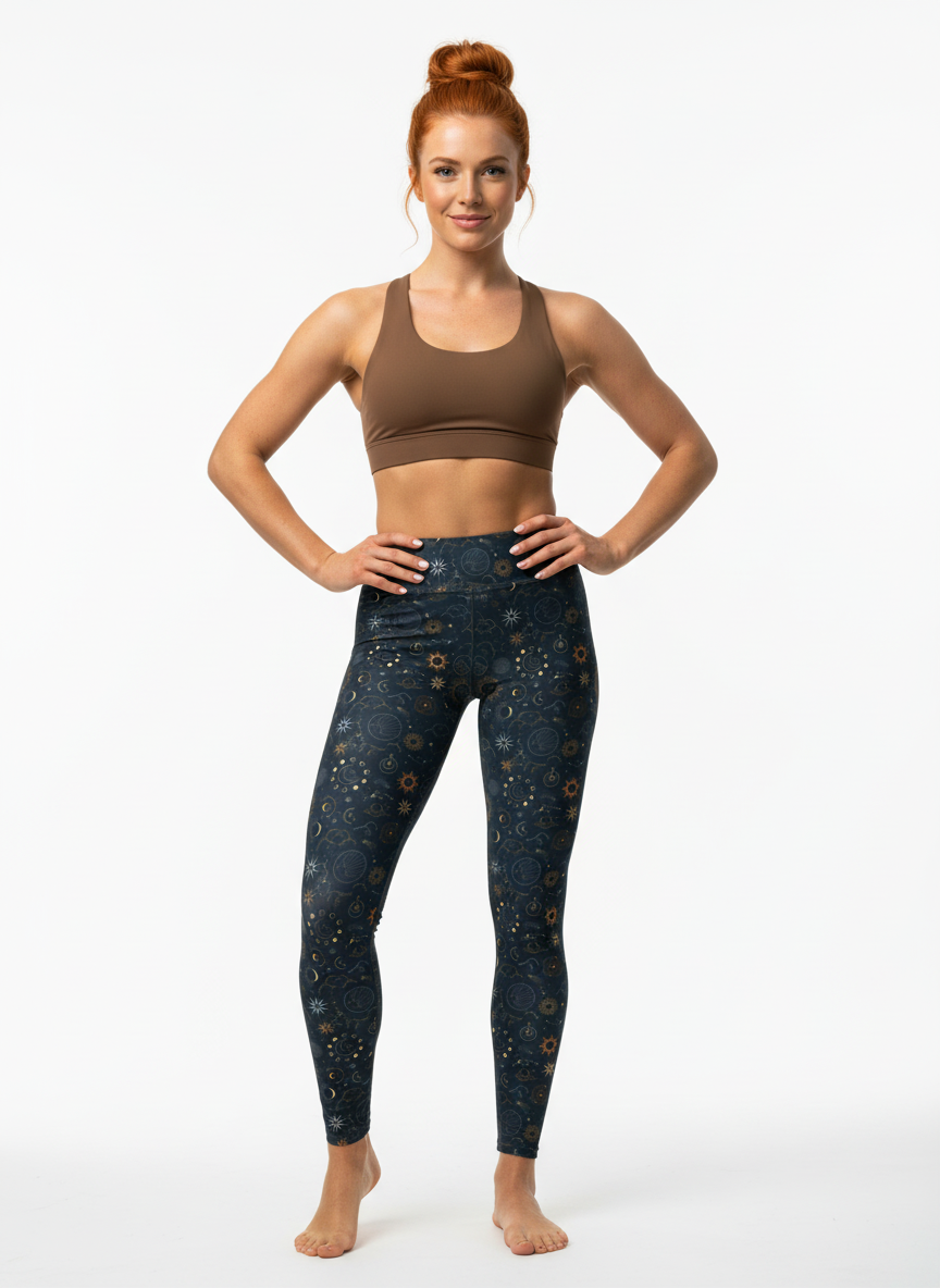Celestial Luxe Yoga Leggings